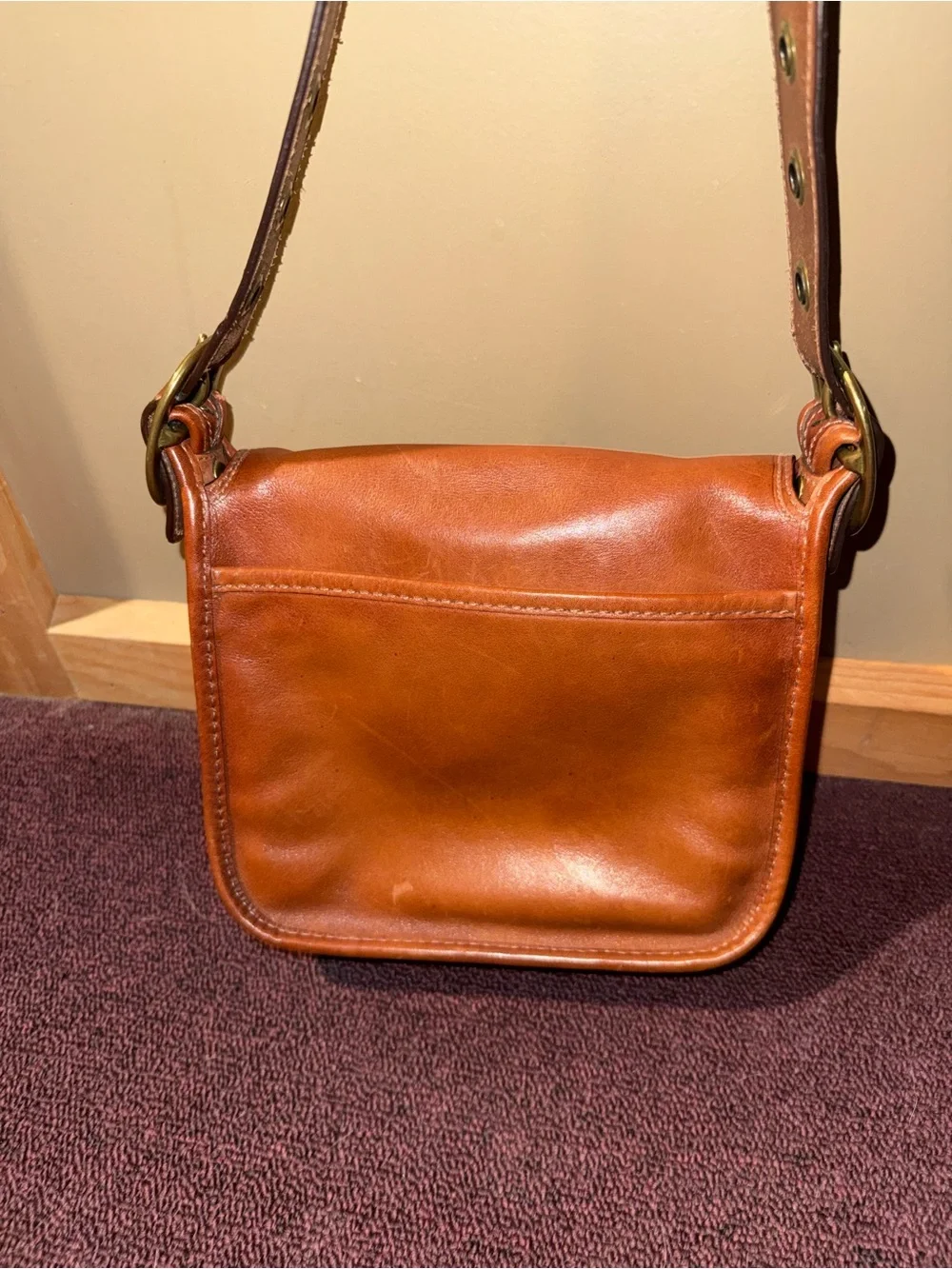 Coach | Vintage | Bleeker Crossbody Bag | Cognac